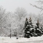 26 Feb. 2007 Snow near Lake Superior Hall